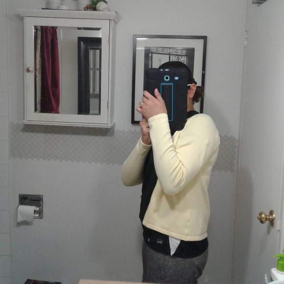 La Redoute yellow cardigan - Picture 6 of 7